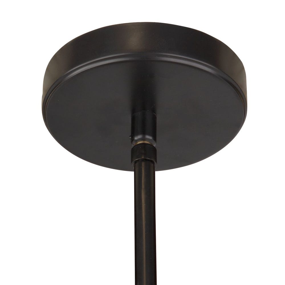 Apollo Hammered Black Gold Cone Pendant Light