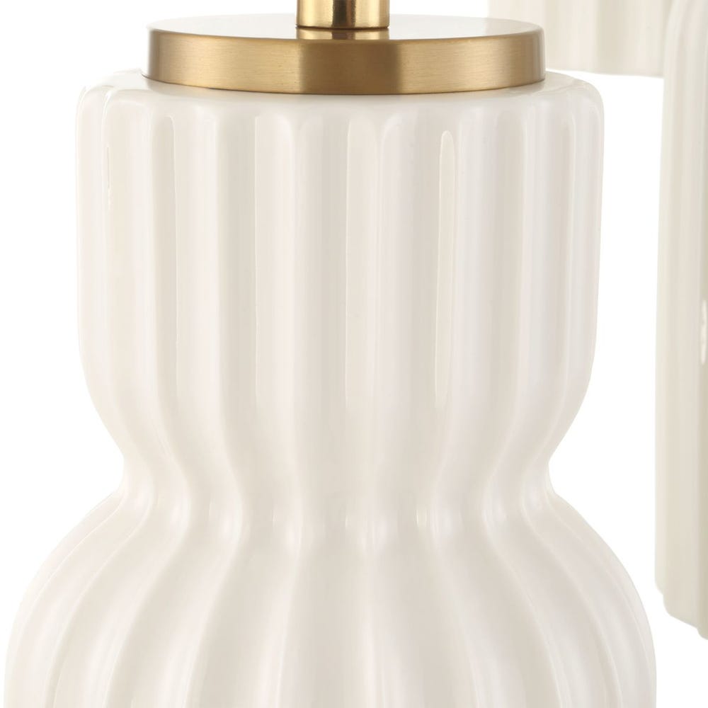 Vanier Ceramic Five Light Cluster Pendant
