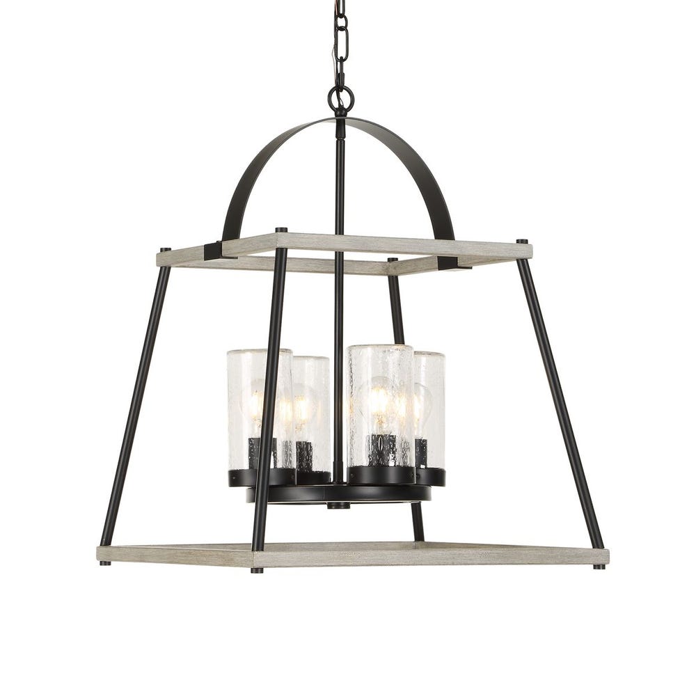 Edgecomb Lantern Indoor Outdoor Four Light Pendant