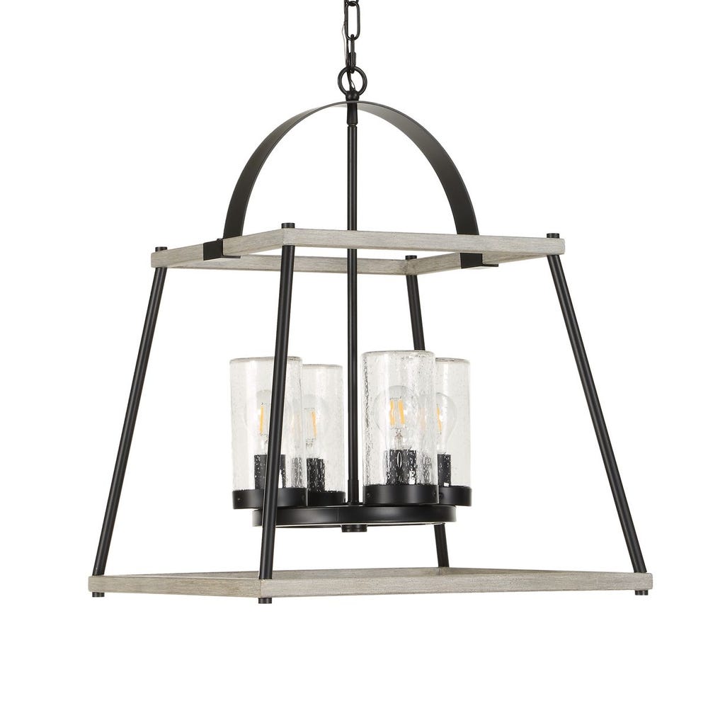 Edgecomb Lantern Indoor Outdoor Four Light Pendant