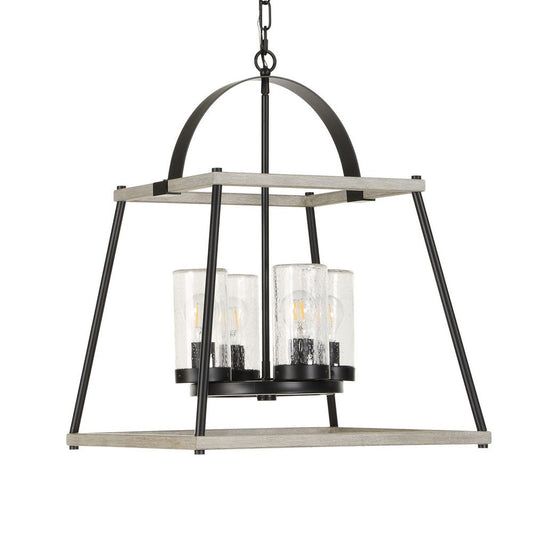 Edgecomb Lantern Indoor Outdoor Four Light Pendant